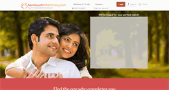 Desktop Screenshot of namboodirimatrimony.com